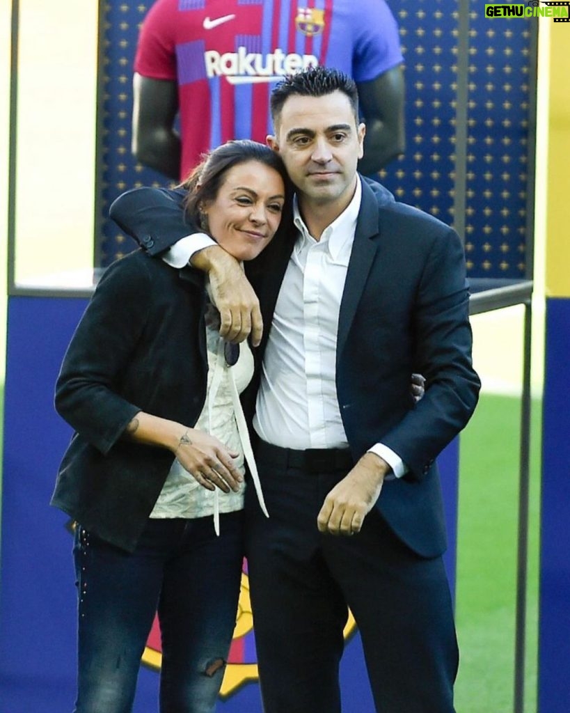 Xavi Hernández Instagram - Moltes Felicitats a la millor germana del món! T’estimo molt Ariadna! 😘♥️🥰.