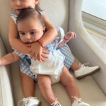 Ximena Navarrete Instagram - Mi par😍 xime un año y seis meses y baby jc casi 3 meses