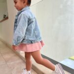 Ximena Navarrete Instagram - Y se fue enero 2024… cerrando este primer mes del año con mi coquette 🎀 🍭🩷 mi niña hermosa 2 añitos y te encanta posar !!! Te amo muñeca