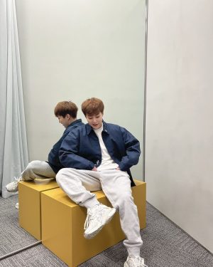 Xiumin Instagram - My first collaborative collection with Represent is live! link in Bio
.
.
.
#Xiumin_X_Represent#AD