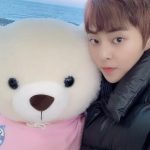 Xiumin Instagram - 반가웠어요 윌슨씨🌈