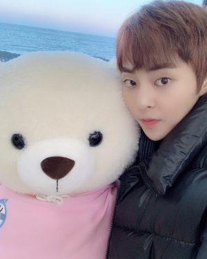 Xiumin Instagram - 반가웠어요 윌슨씨🌈