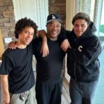 Xzibit Instagram - Had a great turkey day. Love you Tre and Gat. 🔥✊🏾❤️ my sons.