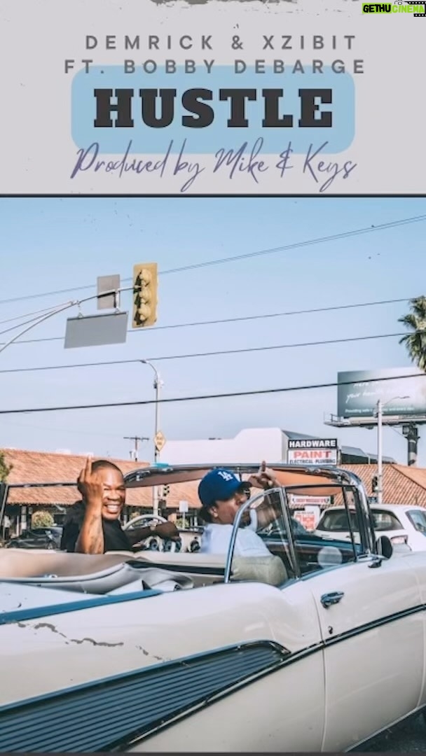 Xzibit Instagram - Let’s get to it this week! Here’s a little motivation for all my fellow hustlers out there 💪🏽 New music HUSTLE out now ft. @xzibit & @bobbydebarge produced by @mike_n_keys