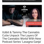 Xzibit Instagram - DCP Entertainment, the media production company elevating underrepresented and marginalized voices, has announced the upcoming launch of the new weekly podcast series, Lasagna Ganja. Hosted by the multi-platinum rapper, actor, television host and record producer, Xzibit and cannabis advocate, educator, and entrepreneur, Tammy The Cannabis Cutie, the series premieres on Thursday, October 5 and will be available across all major podcast platforms. The Lasagna Ganja podcast will serve as the ultimate destination for anyone interested in the world of cannabis, providing a hearty mix of education and entertainment. The weekly podcast delves into all the layers of the multifaceted cannabis world, from the complicated history and misconceptions of cannabis and the plant’s influence and impact on culture, music, entertainment and more, to the latest trends, scientific breakthroughs, and political issues. The hosts and their guests will take a thoughtful approach to sensitive and controversial topics while also sharing hilarious anecdotes from their own experiences with cannabis. Additionally, episodes will feature reviews of select products, which hosts and guests introduce and enjoy during the show and on which provide their personal ratings and reviews at the end. Full story on chadkiser.com