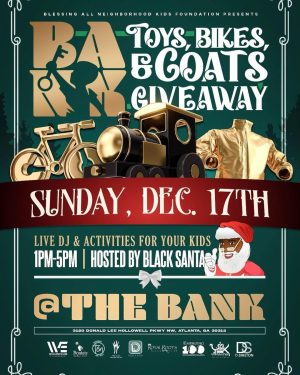 YFN Lucci Instagram - The holidays can be a difficult time for families who are in need. This year, I’m partnering with @thebankfoundationinc for their Inaugural  toys, bikes, and coats giveaway. This Christmas, I want to help put a smile on as many children’s faces as possible. 
Be sure to pull up at @thebankeventcenter on 12/17/2023 from 1 pm - 5 pm to receive gifts, live music, and activities for the kids. 

Please SWIPE! 🎁 

Happy Holidays! 

- YFN Lucci