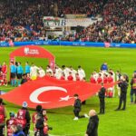 Yağmur Tanrisevsin Instagram – Tarihi bir güne tanıklık etmenin gurur ve mutluluğuyla … 🇹🇷❤️🤍 @millitakimlar #LiderTürkiye #BizimÇocuklar #Euro2024 Cardiff City Stadium