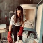 Yağmur Tanrisevsin Instagram - Handmade Tile❣️