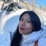 Yalitza Aparicio Instagram – ⛄️🥶❄️ un poco de frío 
.
.
.
#sundancefilmfestival  #latinx #luminate Main Street, Park City UT