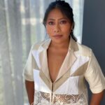 Yalitza Aparicio Instagram – 🤍🤍 Un día más 🤍🤍
#PPNN #peacepeacenownow 
Makeup: gerparra
Pelo: @gabbioka
Vestido: @byananeri 
Joyeria: @cartier
Zapatos: @avice.mx 
Styling: @pabloriveraag Mexico City, Mexico