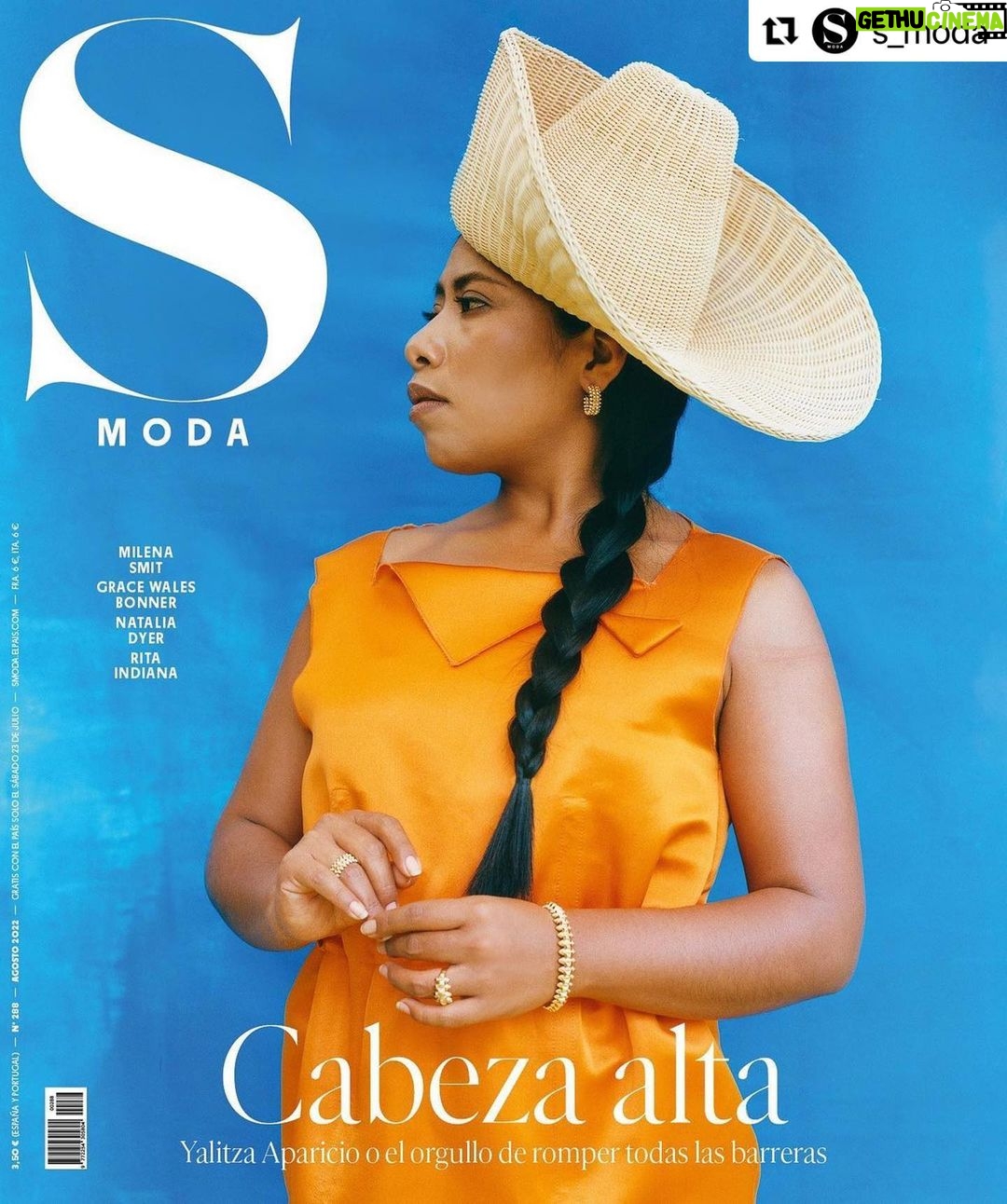 Yalitza Aparicio Instagram - 🥰😍 . . Portada: @yalitzaapariciomtz Fotografía: @camilafalquez Estilismo: @mr.dairy Maquillaje: Gerardo Parra Peluquería: @Erickmoreno Producción: @jessica_abrahamm y @harryzehenny @AlltheEmbers; @harryzehenny, Verónica León y Elias López @aguitainc Scouting: Alberto Polonsky y Luis Cobian Asistente de fotografía: Albert Font Asistente de estilismo: Ana Cecilia Mayen