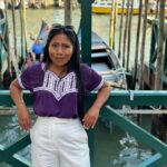 Yalitza Aparicio Instagram – 💜💜💜 Venice, Itally