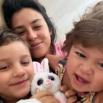 Yanna Lavigne Instagram - Bom dia mais gostoso da minha vida, faltou o papai que sai para sua caminhada matinal as 5 a.m ❤️