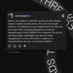 Yanna Lavigne Instagram - Precisei quebrar o silêncio do meu intervalo comigo mesma de vida. Só eu tô achando um absurdo o povo fazendo piada com esse filtro e o engajamento achando graça? Oi? O THREADS VEIO AÍ, sigam-me. SÓ OS BONS 🤍