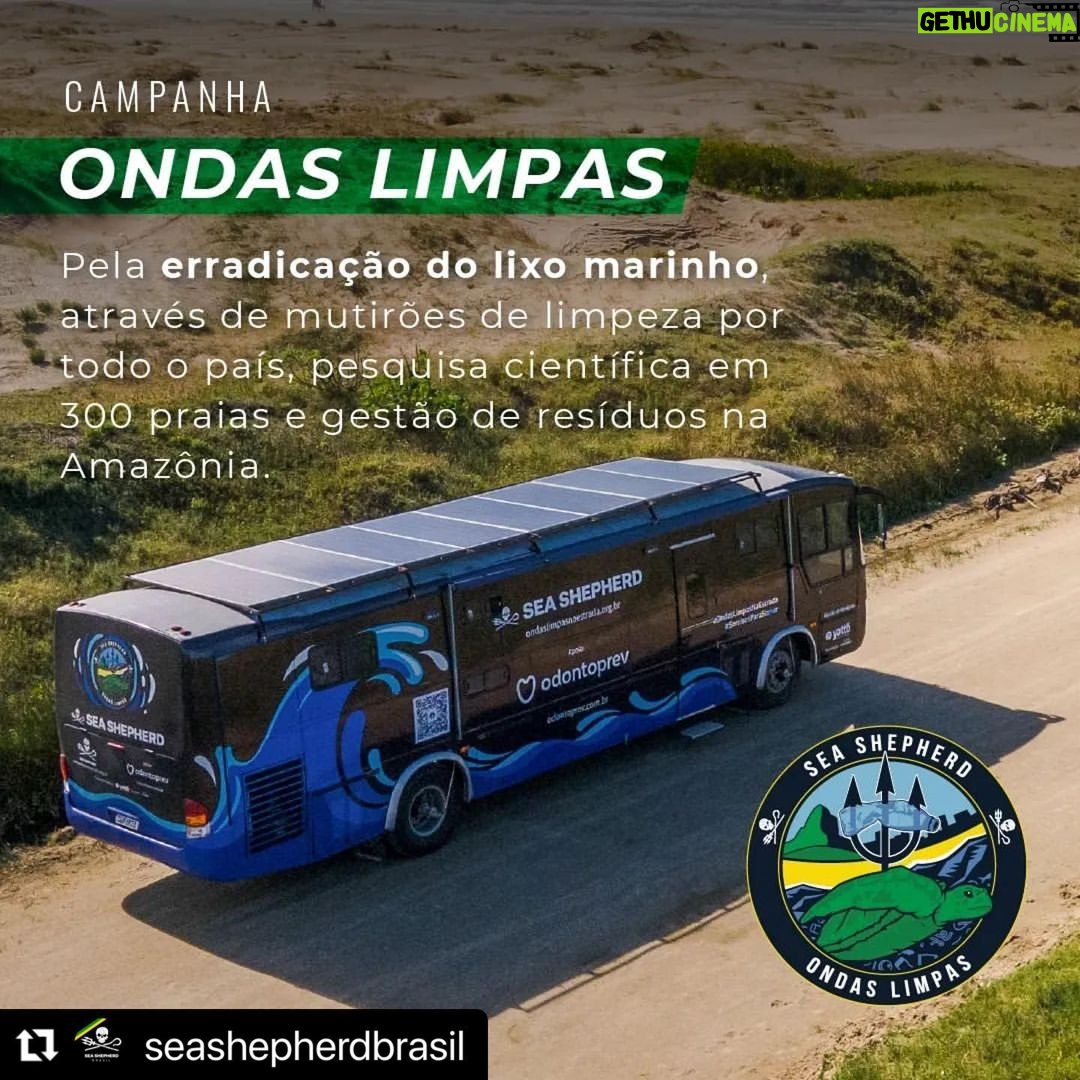Yanna Lavigne Instagram - Sea Shepherd Brasil, uma ONG (organização não governamental sem fins lucrativos) de conservação marinha, 100% independentes e nosso trabalho só é possível graças à contribuições locais. E mais, você também pode fazer parte deste movimento: ☑ Tornando-se um patrono com doações mensais; ☑ Sendo um voluntário e doando tempo e talento pela causa; ☑ Vestindo nossa camisa, ao adquirir um produto em nossa loja; ☑ Trazendo sua empresa para ser Empresa Amiga da Sea Shepherd. Para isso, basta acessar o site em www.seashepherd.org.br ou no link da nossa BIO @seashepherdbrasil
