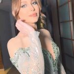 Yara Instagram - مساكم حب من قلب #السعودية 🇸🇦💚 🎥 from tonight’s #wedding Dressed by @michael5inco 😍 #Yara | #يارا Saudi Arabia