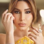 Yara Instagram – Glowing in 🧡 ✨

Dressed by @charbelzoecouture 
Jewlery: My collection #LoveMeLoveMeNot 🌼 @samrajewellery
Makeup: @alberto_makeup
Hair: @wassimsteve 
Contact lenses: My collection “DOVE GRAY” @samacontactlens 👁 
Thanks @rashidalsaeed 

#Yara | #يارا United Arab Emirates