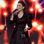 Yara Instagram - أسبوع سعيد 🖤 حبيتوا إطلالتي ضمن برنامج #ليالي_المونديال؟😍❤️ Dressed by @khalilzein.official @Quaintrelle_fashion Hair and makeup @fadiaelmendelekqa Jewelry @samrajewellery ✨ Contact lens my collection “Dove Gray“ @samacontactlens 👁 #Yara | #يارا . . . #يارا_لوفرز #yaralb_lovers #yarafans #يارا_فانز Qatar