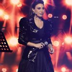 Yara Instagram - أسبوع سعيد 🖤 حبيتوا إطلالتي ضمن برنامج #ليالي_المونديال؟😍❤️ Dressed by @khalilzein.official @Quaintrelle_fashion Hair and makeup @fadiaelmendelekqa Jewelry @samrajewellery ✨ Contact lens my collection “Dove Gray“ @samacontactlens 👁 #Yara | #يارا . . . #يارا_لوفرز #yaralb_lovers #yarafans #يارا_فانز Qatar
