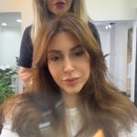 Yara Instagram - The one & only @fadiaelmendelek @fadiaelmendelek_dubai doing her magic 💇‍♀️❤️🪄 #Yara | #يارا United Arab Emirates