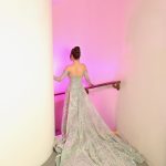 Yara Instagram - A touch of 💚💫✨ 📸 from the #Wedding 🇸🇦 Dressed by: @michael5inco @michaelcinco5 😍 Jewelry: @samrajewellery Contact lens: My collection “LAVA GRAY” @samacontactlens 👁 Photographer: @zobiansaadofficiall #Yara | #يارا Saudi Arabia