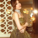 Yara Instagram - Golden sparks everywhere 🖤✨💫 Dressed by: @aavvafashion Makeup: @alberto_makeup Hair: @wassimsteve Jewelry: @khalilzein.official @voguegioielleria Contact lens: My collection “DOVE GRAY” @samacontactlens 👁 Photographer: @zobiansaadofficiall #Yara | #يارا United Arab Emirates