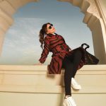 Yara Instagram - Lost in #Qatar 🇶🇦🤍 Styled by: @slimi7 @roberto_cavalli @maisonbmore ❤️ Jewlery: My collection #LoveMeLoveMeNot 🌼 @samrajewellery Hair: @wassimsteve Photographer: @zobiansaadofficiall #Yara | #يارا