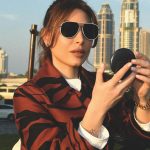 Yara Instagram - Lost in #Qatar 🇶🇦🤍 Styled by: @slimi7 @roberto_cavalli @maisonbmore ❤️ Jewlery: My collection #LoveMeLoveMeNot 🌼 @samrajewellery Hair: @wassimsteve Photographer: @zobiansaadofficiall #Yara | #يارا