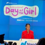 Yara Shahidi Instagram - This past Wednesday I had the honor of joining @culturehousemedia and @teenvogue for an unforgettable opening bell ceremony honoring women and girls globally for #internationaldayofthegirl. Let the rights and futures of girls everywhere RING💫🔔🌍 #nasdaq