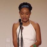 Yara Shahidi Instagram - WOMEN IN FILM 🎞️ 🤍 Thank you to my @maxmara family and @womeninfilmla community for the honor of being the 2023 Face of the Future. I’m overwhelmed to have been celebrated in a room of family, friends, and trailblazers who continue to invest in my dreams and pave the way forward. 🦋