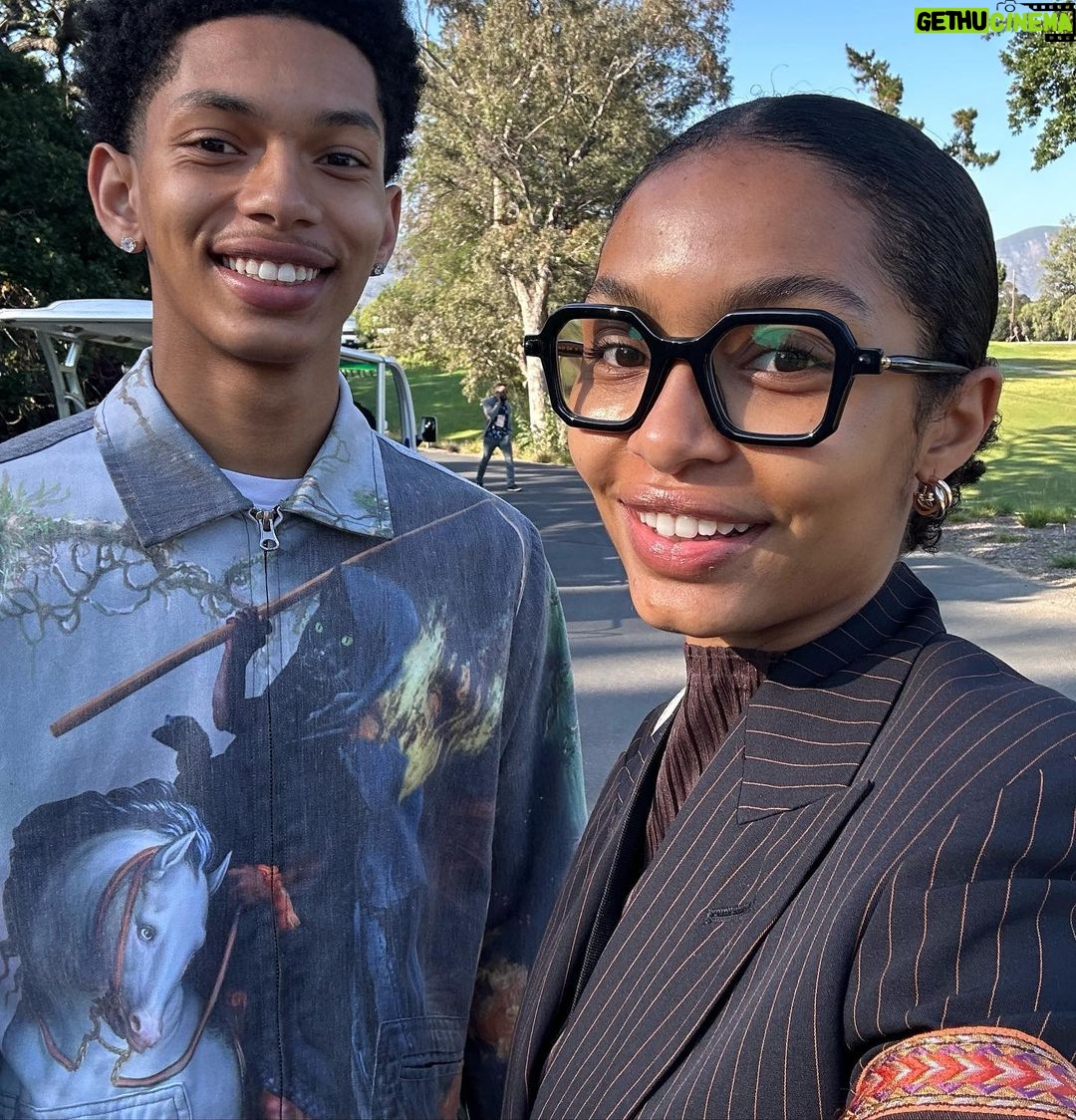 Yara Shahidi Instagram - @sayeedshahidi & I take on the @caaamplify summit. Amplify has been one of my favorite gatherings for years, and this time was no different. This convening and the conversations have left me filled up and fired up đ