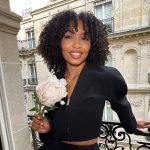 Yara Shahidi Instagram - Sakura Kiss 🌸 #Iykyk