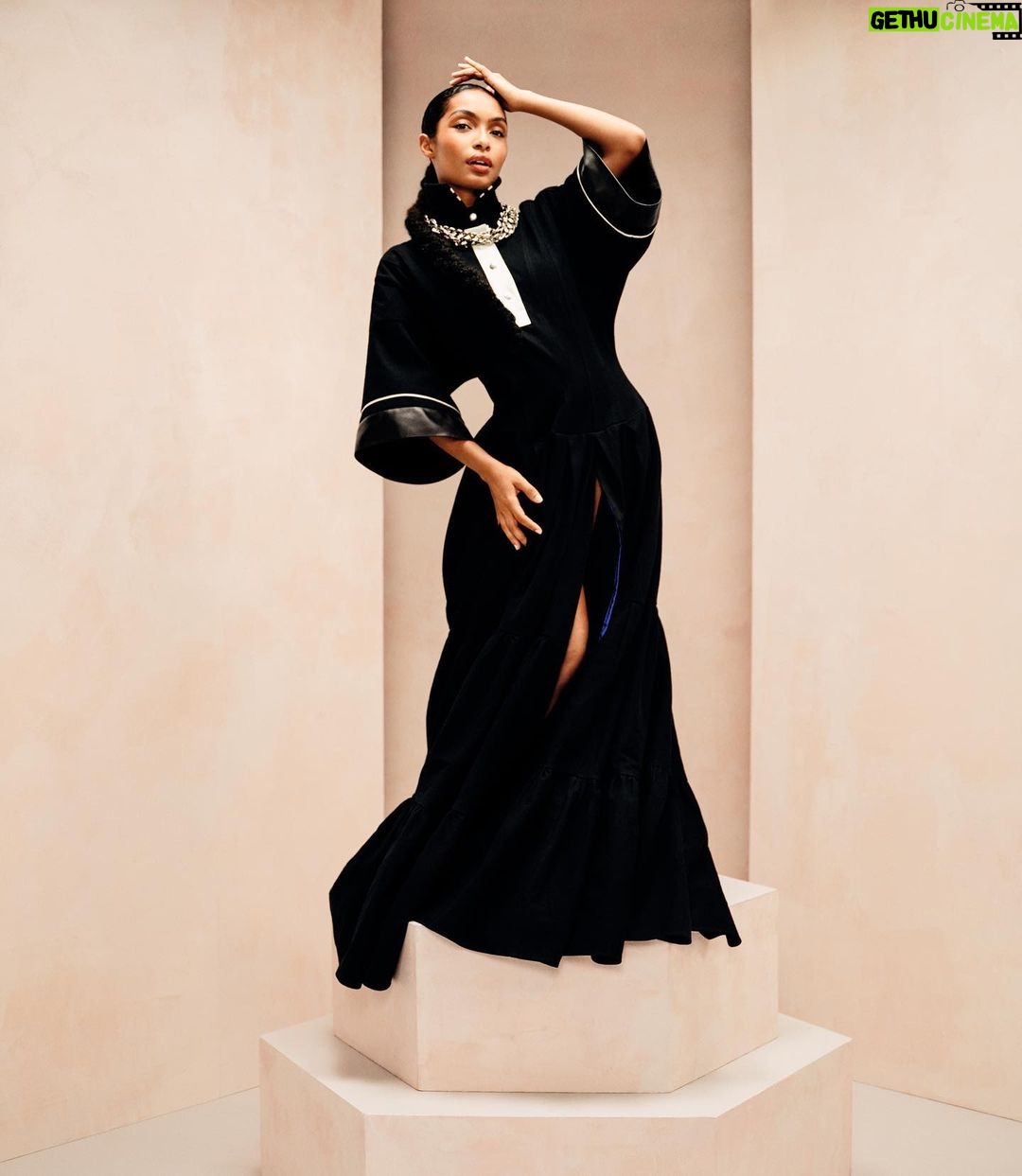 Yara Shahidi Instagram - •This is the New Legacy• The #NewLegacyChallenge 2.0 is a competition created to shine a light on BIPOC designers, created by @tommyhilfiger x @harlemsfashionrow. Three finalists were chosen to reimagine iconic prep looks …..and the results were INCREDIBLE! Each of our designers brought their passion and unique perspectives to the competition. @__meganrenee___ , @khiryofficial, and @victorylap_official brought their ideas to life and I had the chance to wear them! #HFR #TommyHilfiger