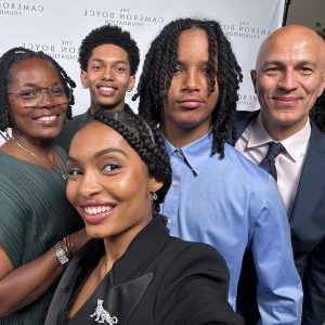 Yara Shahidi Instagram - 💜 #CamforACause 💜 Here’s a glimpse of such a special evening with the @thecameronboycefoundation to continue in Cameron’s legacy and shine a necessary light on Epilepsy. As someone who was always moved by Cameron’s passion and commitment to making the world a better place, it was an honor to receive the first Youth Empowerment Award. Thank you Maya for your beautiful introduction and to the Boyce family (@maya.elan @thevictorboyce @libboyce ), @karanbrar , and @sophie1reynolds for your commitment to such impactful work. I’m immensely grateful for the honor and even more grateful to be in community with you all 🪻