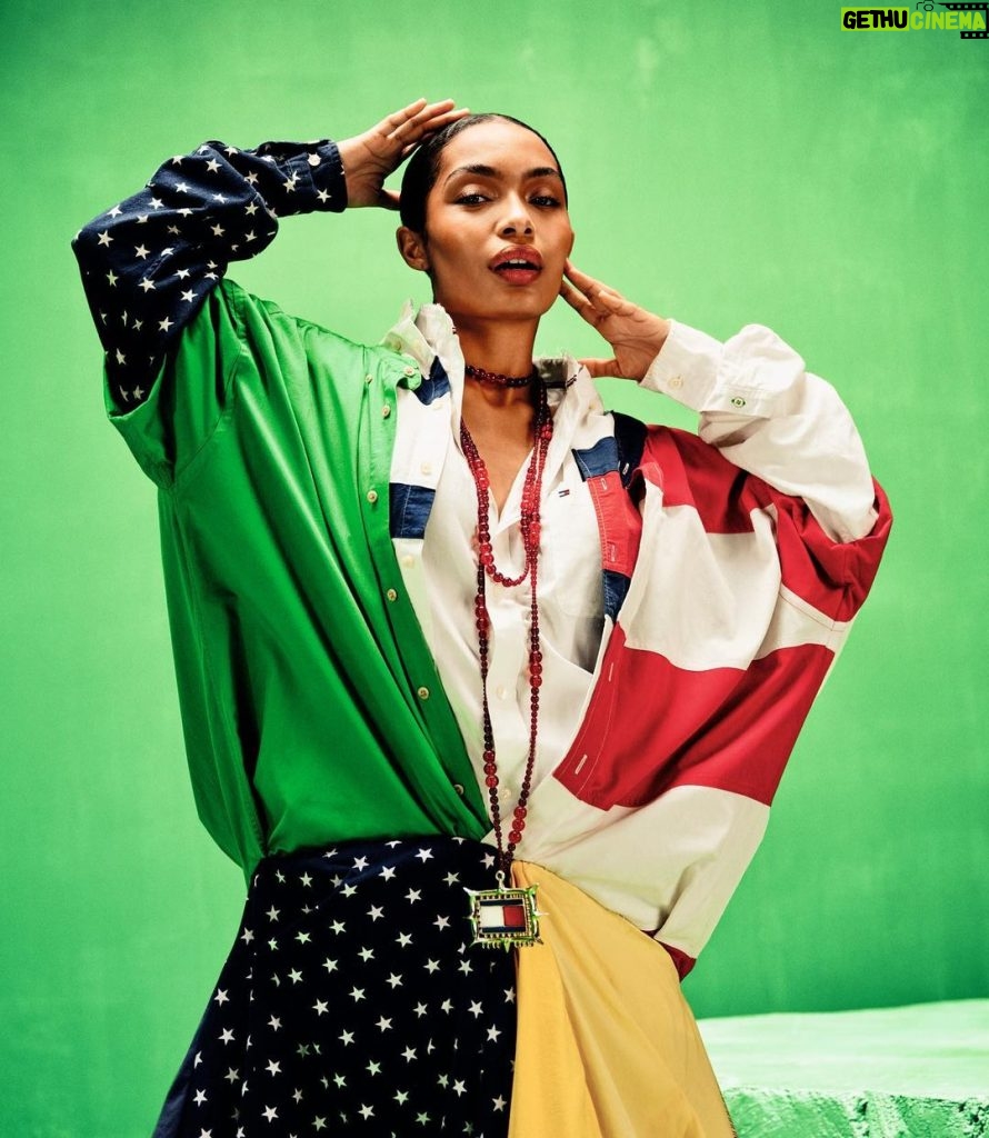 Yara Shahidi Instagram - •This is the New Legacy• The #NewLegacyChallenge 2.0 is a competition created to shine a light on BIPOC designers, created by @tommyhilfiger x @harlemsfashionrow. Three finalists were chosen to reimagine iconic prep looks …..and the results were INCREDIBLE! Each of our designers brought their passion and unique perspectives to the competition. @__meganrenee___ , @khiryofficial, and @victorylap_official brought their ideas to life and I had the chance to wear them! #HFR #TommyHilfiger