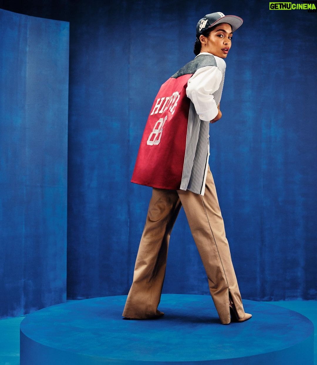 Yara Shahidi Instagram - •This is the New Legacy• The #NewLegacyChallenge 2.0 is a competition created to shine a light on BIPOC designers, created by @tommyhilfiger x @harlemsfashionrow. Three finalists were chosen to reimagine iconic prep looks …..and the results were INCREDIBLE! Each of our designers brought their passion and unique perspectives to the competition. @__meganrenee___ , @khiryofficial, and @victorylap_official brought their ideas to life and I had the chance to wear them! #HFR #TommyHilfiger