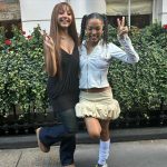 Yara Shahidi Instagram - THE DAY THAT I WANT 💕🦟 TY @pinkpantheress for a day with the girlies 🦟 MOSQUITO MUSIC VIDEO OUT NOW 🫶🏽 @pinkpantheress @charithra17 #indiaamarteifio 💕 Mayfair London