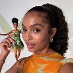 Yara Shahidi Instagram - Can you believe it…My very own wings, covered in pixie dust🧚🏽‍♂️I’m excited to share the Tinker Bell doll inspired by my character in #PeterPanAndWendy. She is so very special! 🧚🏽‍♂️ #Tinkerbell ✨@mattel @disneypeterpan @disneyplus✨