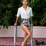 Yara Shahidi Instagram - Exploring Chateau Shahidi (@chateaumarmont )with GRAZIA ITALIA and @MaxMara 💙 @grazia_it 💙 @silvia_grilli 💙 Reunited with the always fabulous @yutsai88 Intervista @fedi_volpe Styling @orettac Assistente @thecharlotteroyal Trucco @kilprity Pettinature @therealritabee