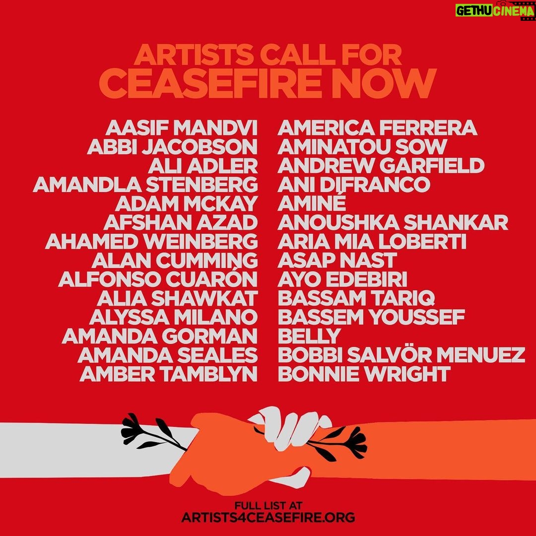 Yara Shahidi Instagram - ARTISTS4CEASEFIRE.ORG 🕊️
