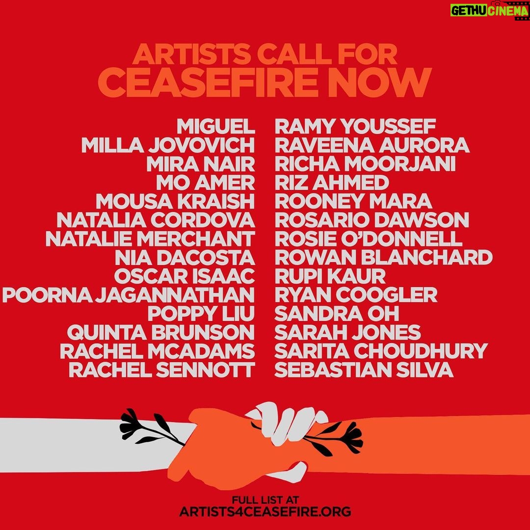 Yara Shahidi Instagram - ARTISTS4CEASEFIRE.ORG 🕊️