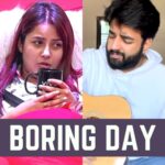 Yashraj Mukhate Instagram - Boring Day • Another one with the amazing Shehnaaz Gill ❤️ @artisingh5 love your expressions😂 #yashrajmukhate #shehnaazgill #dialoguewithbeath @shehnaazgill