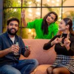 Yashraj Mukhate Instagram - Recreating the Twada Kutta scene here😂 Episode out on @janiceseq85 's Youtube channel. Jao dekho!♥️ #socialmediastarswithjanice #shehnaazgill #yashrajmukhate