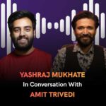 Yashraj Mukhate Instagram - Full video link in the bio. People who follow me right from the start know how important this is for me. Thank you soo much @itsamittrivedi sir for sharing you experiences. @getfrontrow #FrontRowSessions #GetFrontRow #YashrajMukhate #AmitTrivedi #musicproduction
