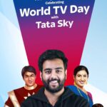 Yashraj Mukhate Instagram - I'm really enjoying making jingles and trying different things with the sound. Had so much fun making this for @tataskyofficial. Happy World TV Day everyone. May your entertainment always be jingalala. Music : @yashrajmukhate Lyrics : @rajeakshayshinde @chimpandzinc Production House : @griffinpicturesofficial Toh aapne TV pe kya kya dekha zara comments me batao? #yahasabdekha #happyworldtvday #yahasabdekha #yashrajmukhate #tatasky #ymo #jingle #nostalgia #ymoriginals