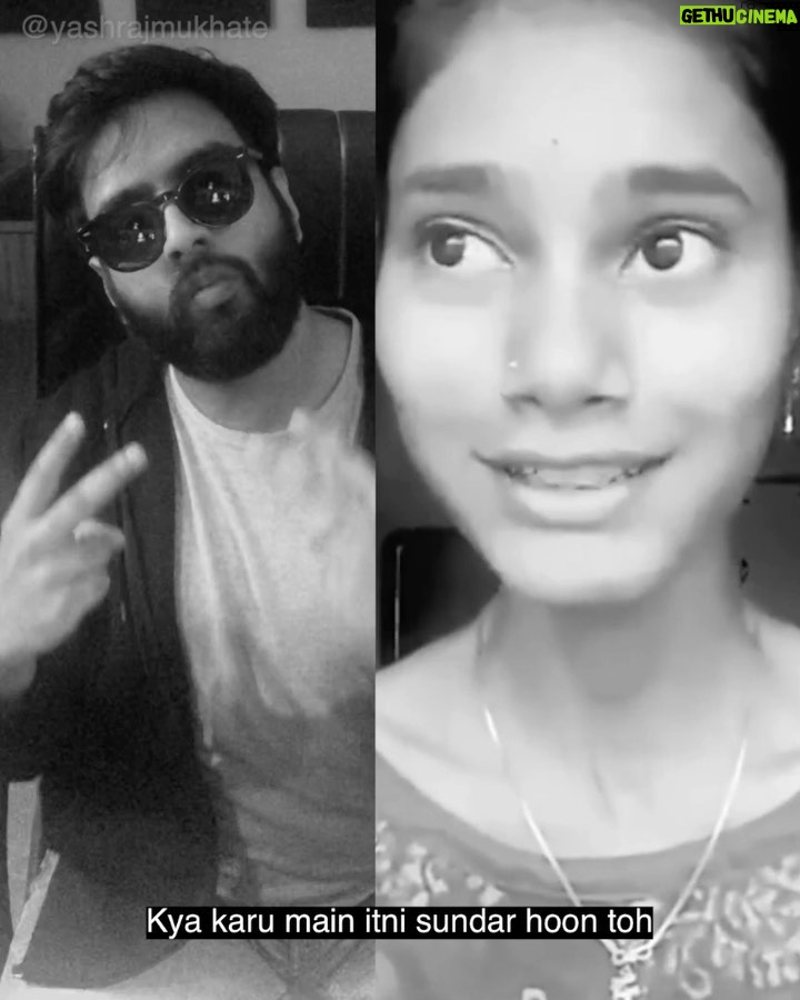 Yashraj Mukhate Instagram - Collaboration with Katrina Kaif's beautiful cousin • Many people asked me to do this one, so here it is • With some rap, written by Shade • Share this with your sundar friends!🔥 Sundar girl in the video : @tiyamodi9 #kyakaru #tiktokcringe #dialoguewithbeats #katrinakaif #yashrajmukhate #redbullindia @redbullindia @shraddha_y23 @dubsharma #beats #tonykakkar #reels #reelsdance #tiktokbeauty #musicproduction #groovybeats #beats #logicprox @tanmaybhat @cadbury5star_india #justdonothing #donothing