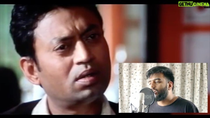 Yashraj Mukhate Instagram - Two days ago, just two days ago I recorded some samples in Irrfan's voice and sent them to someone for a dubbing project. And suddenly I get this news today. It feels like a close friend has gone. RIP! #irrfankhan #irrfankhanfans #ripirrfankhan @tanmaybhat