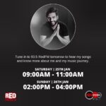 Yashraj Mukhate Instagram - It will be for the first time when so many people will be hearing to something I made in my small studio in Aurangabad! Damn excited!! #redfm #redindies 93.5 RED FM - Office Ahmedabad