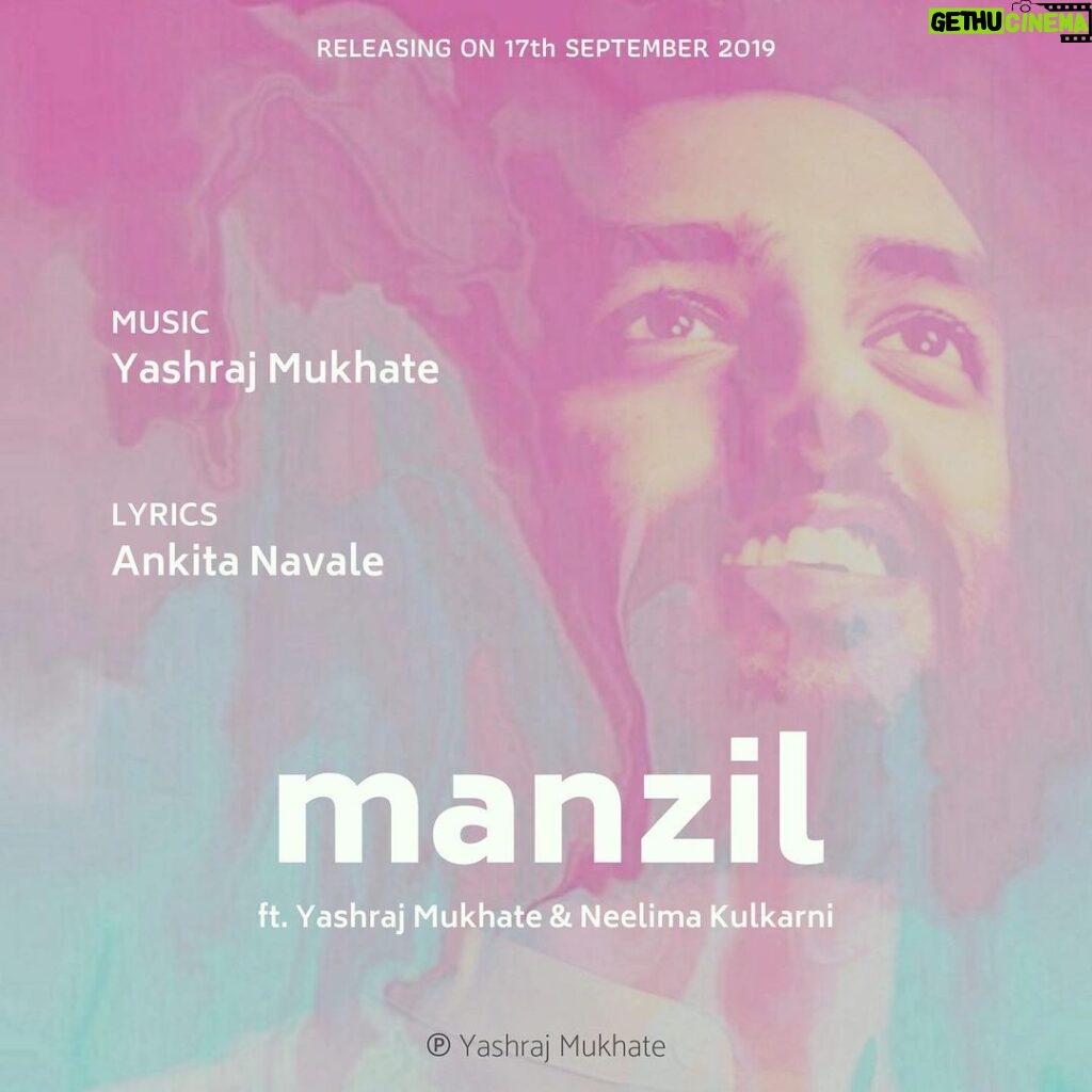 Yashraj Mukhate Instagram - I released this song earlier this year but due to some technical reason I had to take it down immediately because of which most of you didn't get to hear the song. And now it will be out on all streaming platforms on 17th Sept. So stay tuned!♥️🤟🏼 @anki2608 @neelima.kulkarni #ymoriginals #yashrajmukhate #manzil ARR Film City