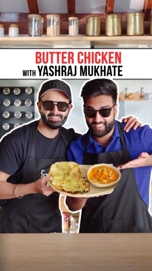 Yashraj Mukhate Instagram - Butter Chicken with @yashrajmukhate X @sanjyotkeer 🔥
Don’t miss the end kyuki aaj Rasode mein Pawri ho rahi hai! 🕺😎

Batao end kaisa laga? ❤️

#ButterChickenParty #ButterChicken #SanjyotKeerXYashrajMukhate #yourfoodlab